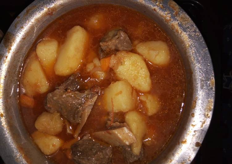 Recipe of Favorite Beef stew(tumbukiza)