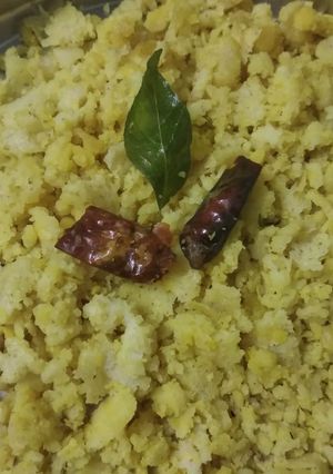 A picture of Coconut Dosa Upma.