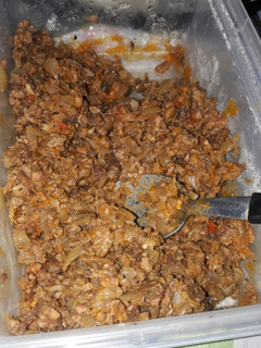 Una foto de Relleno de empanadas de carne de asado