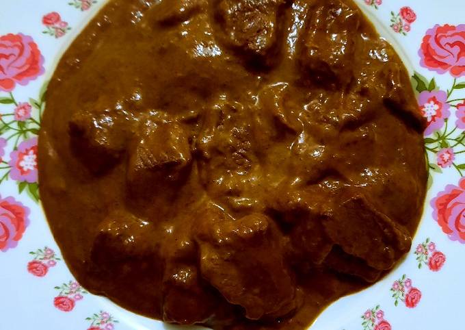 Yuk intip, Resep praktis memasak Daging rendang bumbu instan bamboe yang sempurna