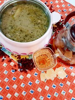 عکسی از دستور آش جو