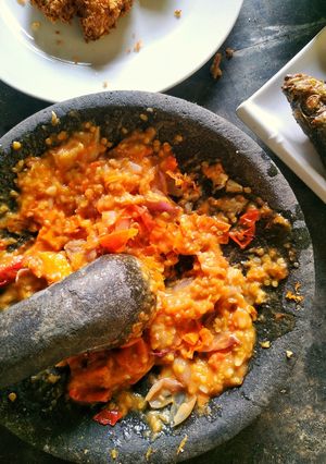 Foto resep Sambal terasi goreng