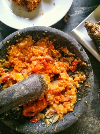 Langkah Gampang Membikin Resep Sambal terasi goreng yang  Bikin Ketagihan Anti Ribet, Lezat Sekali