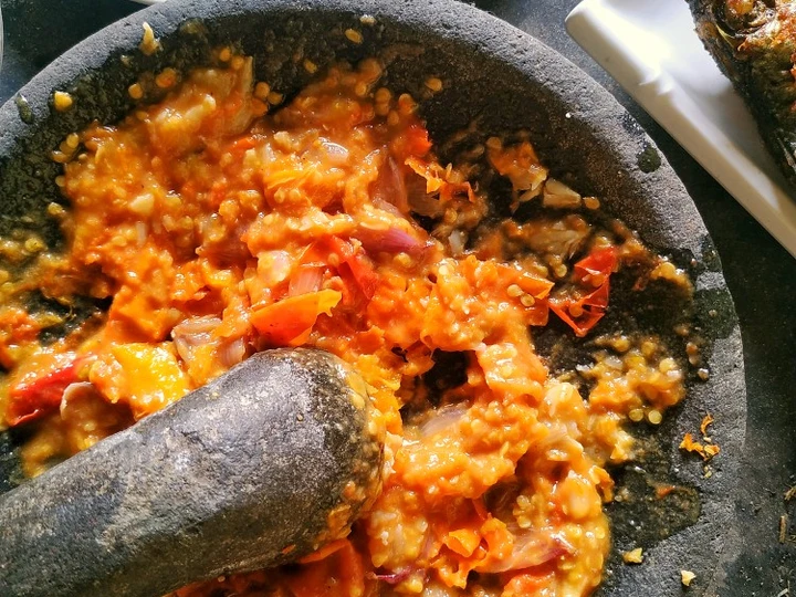 Langkah Gampang Membikin Resep Sambal terasi goreng yang  Bikin Ketagihan Anti Ribet, Lezat Sekali