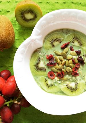 รูปของ Green Aojiru overnight oatmeal 🥣