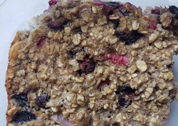 Recipe of Award-winning Healthy Baked Oatmeal