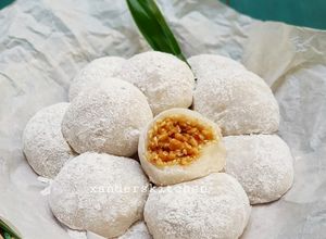 Foto resep Mochi isi kacang tanah