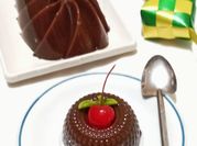 Gambar puding cokelat nutrijel