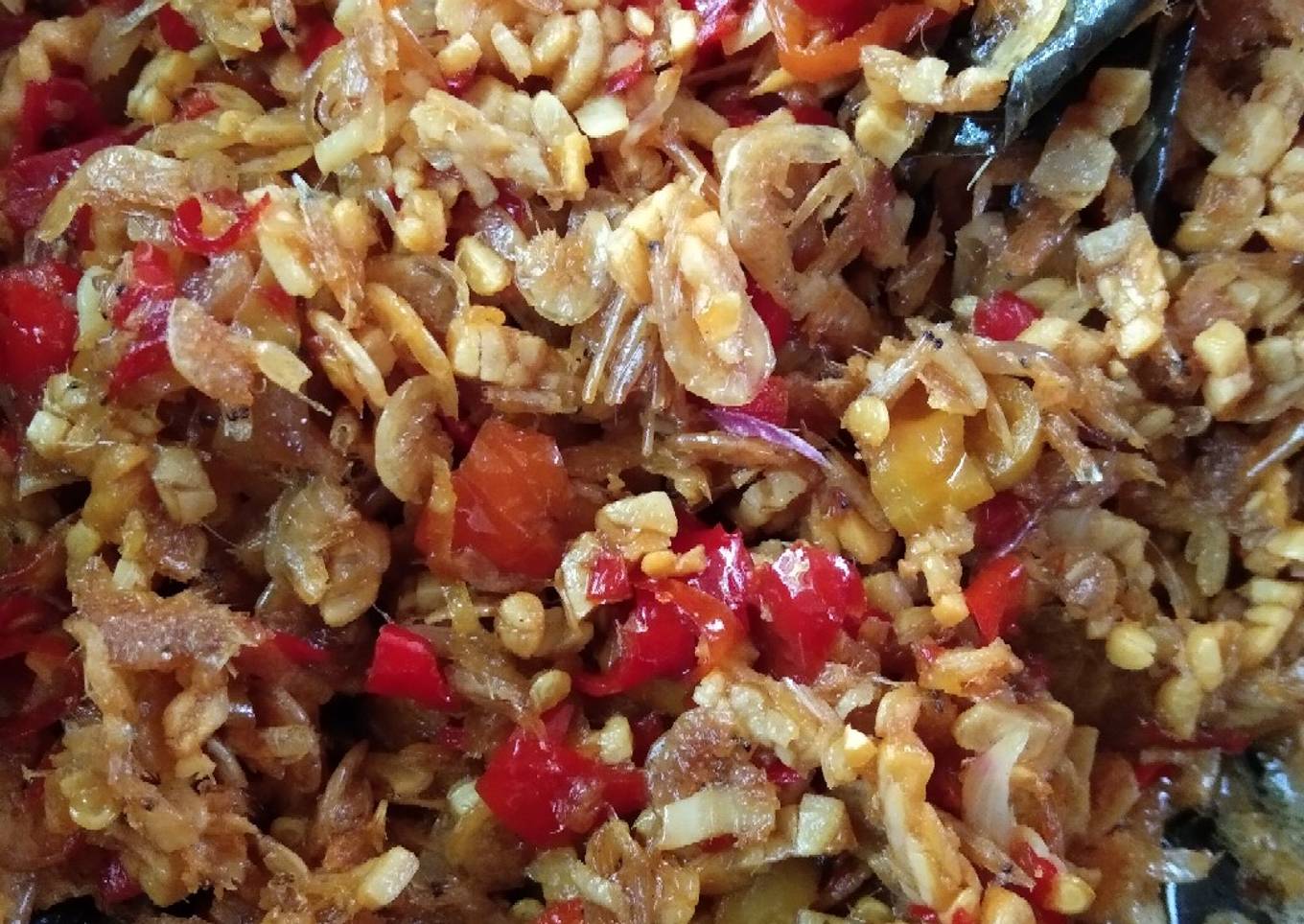 Tumis rebon dan tempe ala TaLicious
