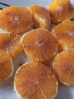 Una foto de Naranjas con canela