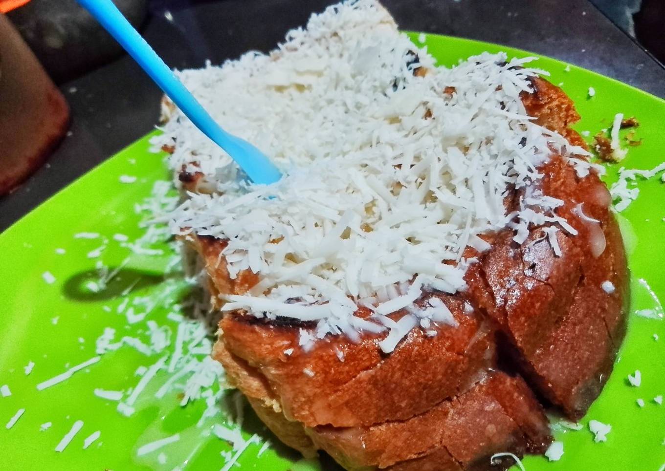 Roti panggang keju