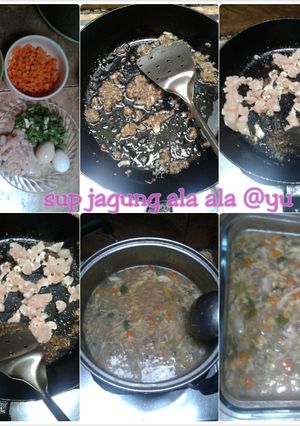 Foto resep Sup Jagung