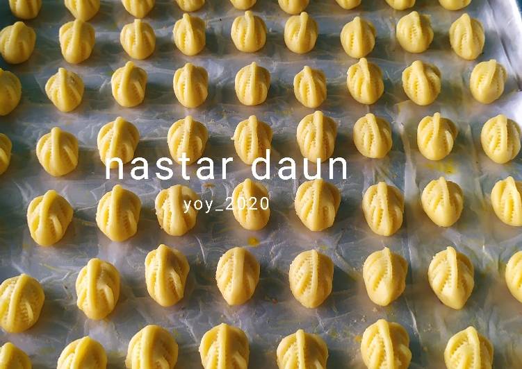 Nastar daun renyah dan lumer
