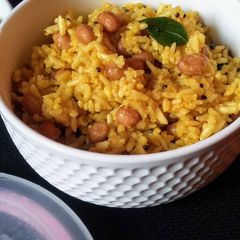 A picture of Murmura Upma.