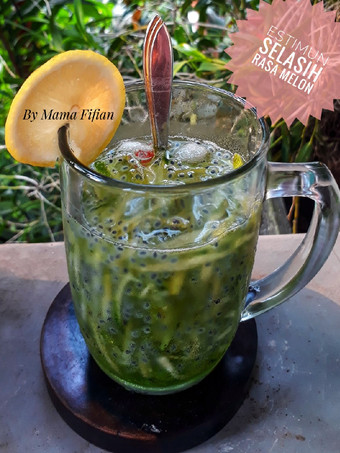 Resep Es Timun Selasih Rasa Melon Gampang