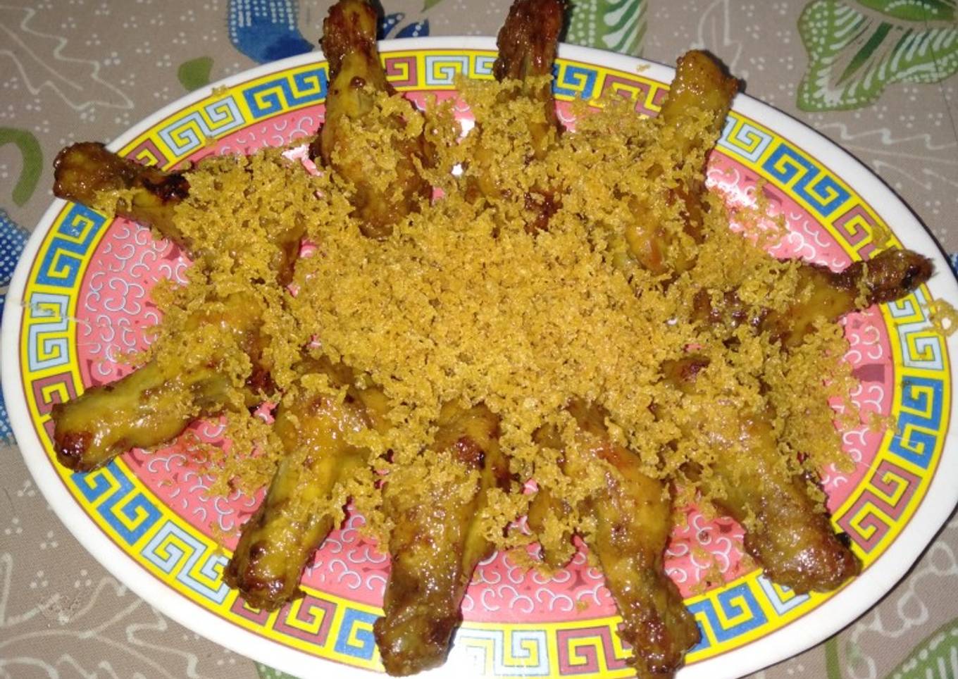 Ayam goreng madu kremes ala ma null