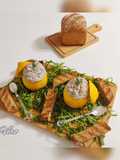 Citron farci à la sardine et au Chavroux