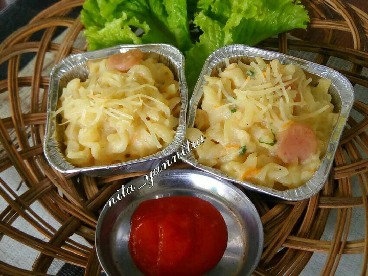 Easy Way Make Simply Mac and cheese (baked) the Delicious Makes you drool