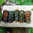 Tempeh cuộn lá lốt chiên