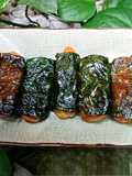 Tempeh cuộn lá lốt chiên