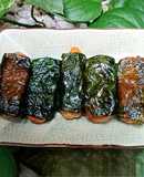 Tempeh cuộn lá lốt chiên