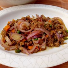 A picture of Minced meat sauce.
