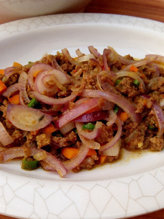 A picture of Minced meat sauce.