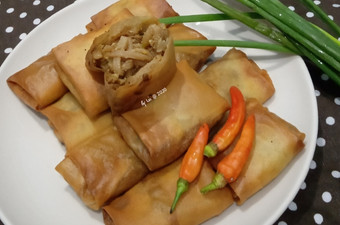 Anti Ribet, Memasak Lumpia Rebung Mini Istimewa