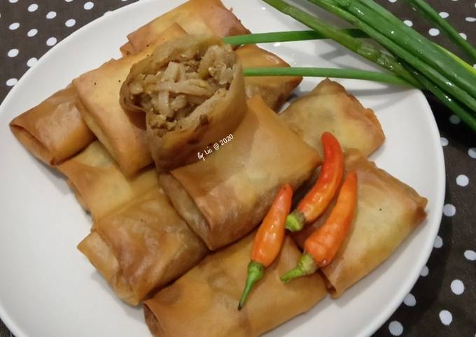 Resep Lumpia Rebung Mini oleh Lia Ariani - Cookpad