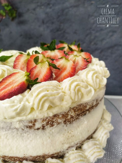 Una foto de Crema Chantilly