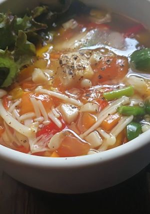 รูปของ ก๋วยเตี๋ยวหมูสับ(เจ)