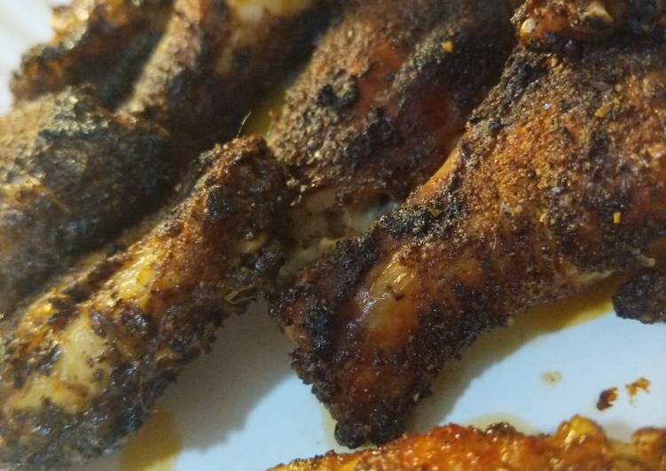 Recipe of Super Quick Air Fryer Wings