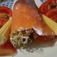 Salmón ahumado. Primer plato o plato único