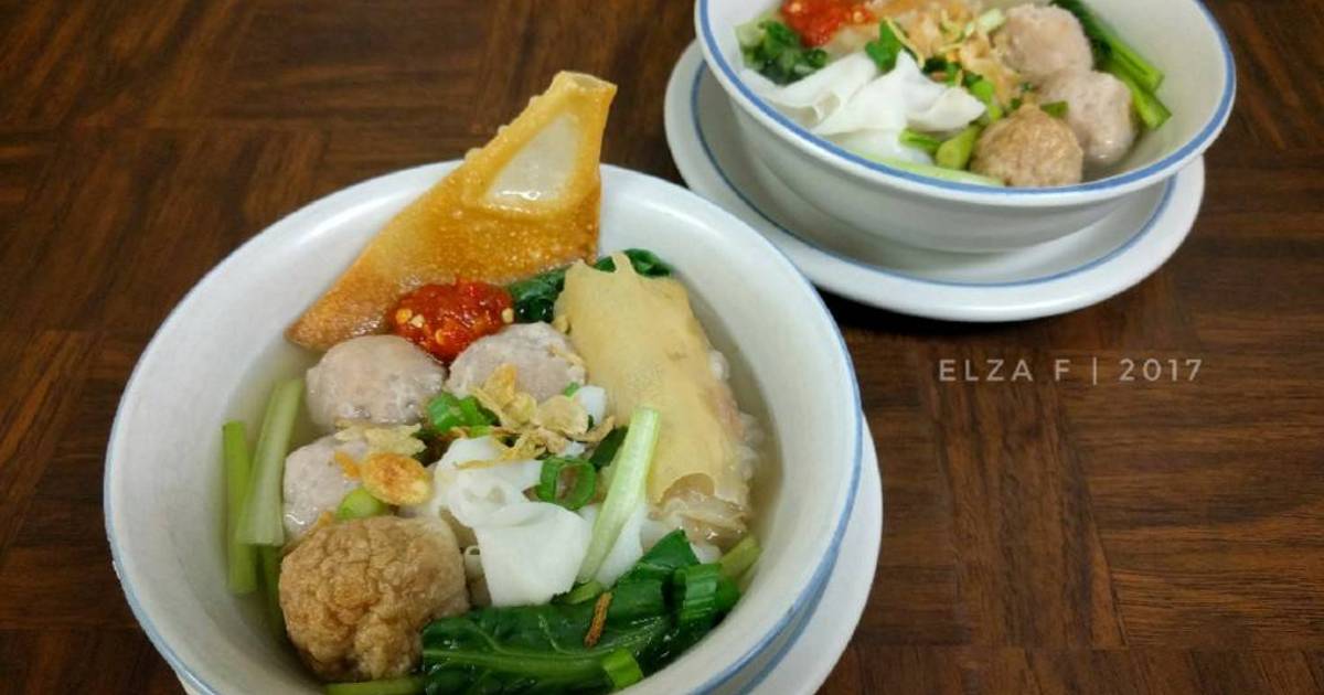 Resep Bakso Malang Oleh Elza Simple Kitchen Cookpad