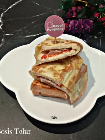 Cara Gampang Membuat Resep Sandwich Sosis Telur yang Bikin Ngiler Anti Ribet, Lezat Sekali