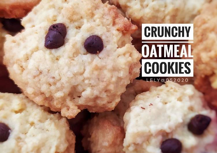 Resep Crunchy Oatmel Cookies, Menggugah Selera