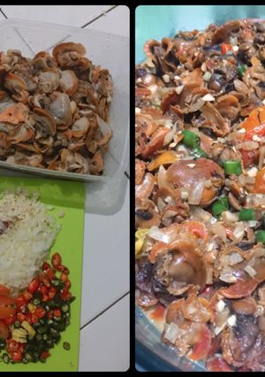 Foto resep Kerang oseng tauco
