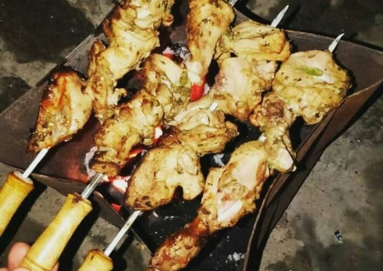 Simple Way to Prepare Ultimate Grilled tandoori chicken