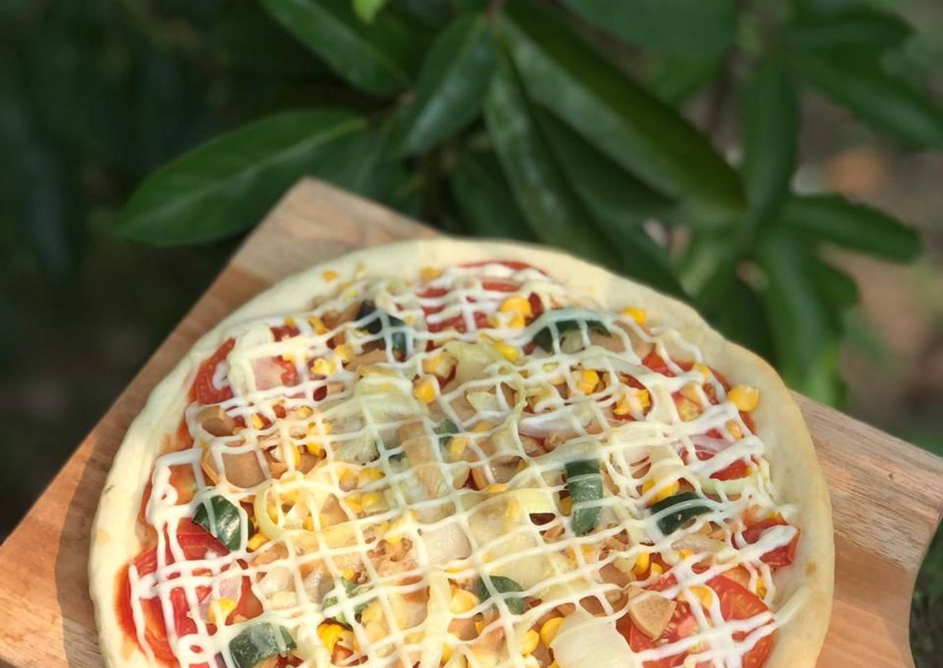 Pizza Tanpa Mixer