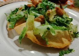 Empanadas de pollo en freidora de aire