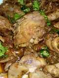 Chicken salted meat recipe