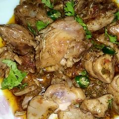 A picture of Chicken salted meat recipe.