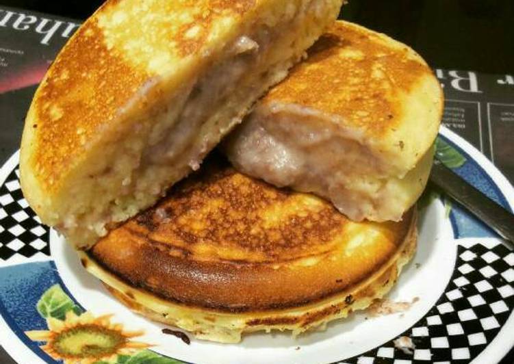 Cara Gampang Menyiapkan Dorayaki menul2, Enak