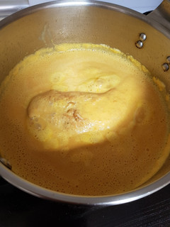 Una foto de Solomillo de pavo en salsa de zanahoria en olla express