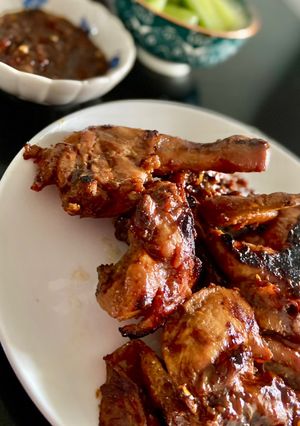 Foto resep Ayam Panggang Saos Tiram