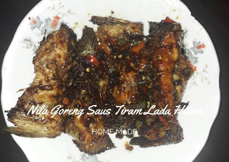 Nila Goreng Saus Tiram Lada Hitam