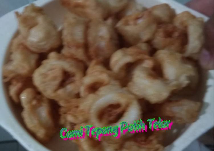 Bagaimana Menyiapkan #99. Cumi Tepung Putih Telur yang Bikin Ngiler