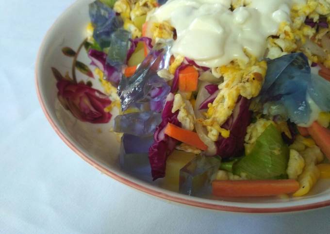 Resep Salad Pelangi Sehat Hemat yang Bikin Ngiler