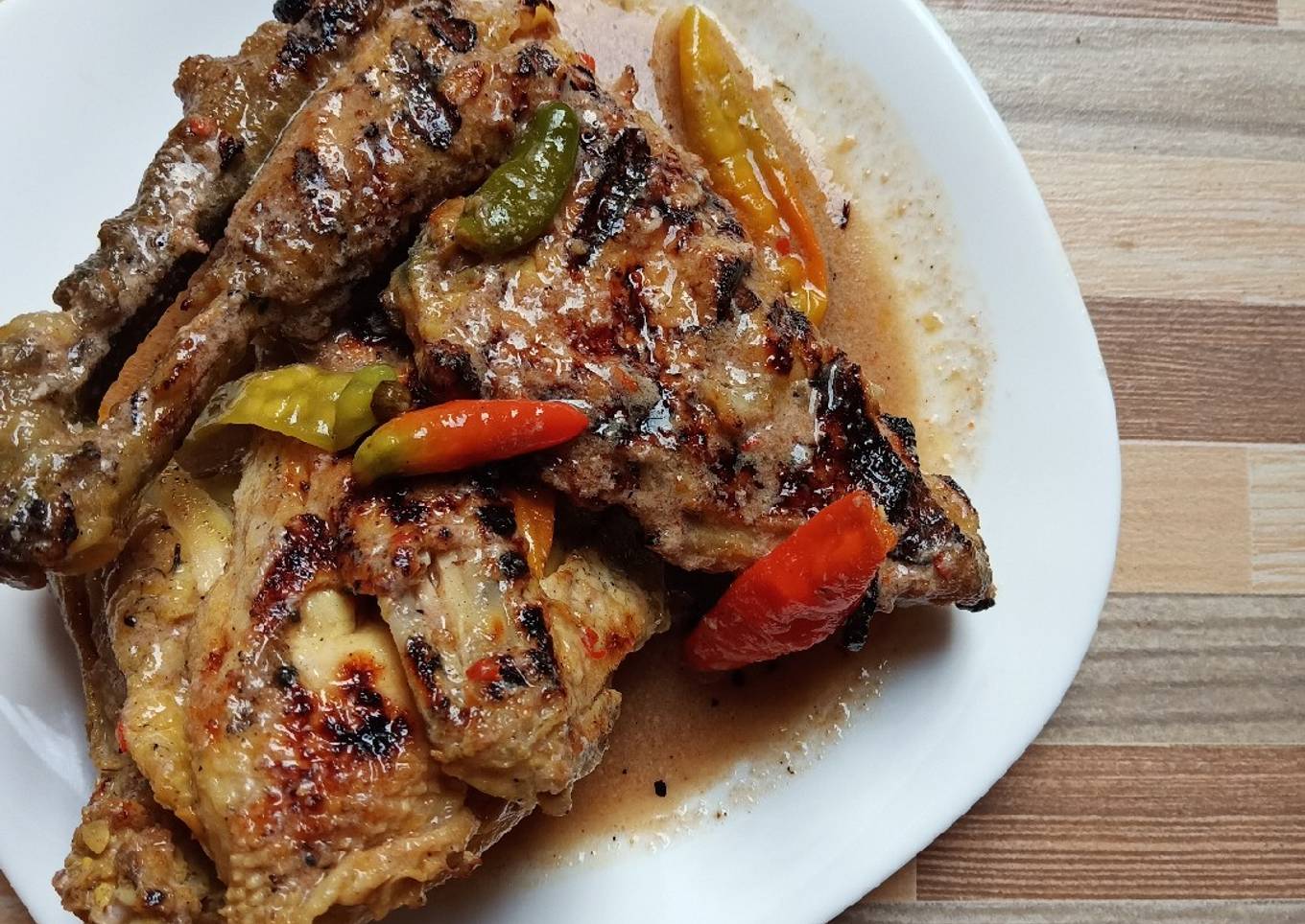 Ayam Panggang Kuah Santan