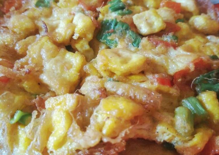 Orak Arik tahu telor